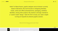Desktop Screenshot of mariakaram.com